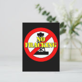 No Fracking UK 2 ポストカード (スタンド正面)
