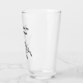 No Friends On Pow日 タンブラーグラス (左)