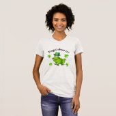 No Frog Kissin'Saint Patrick Tシャツ (正面フル)