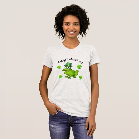 No Frog Kissin'Saint Patrick Tシャツ (正面フル)