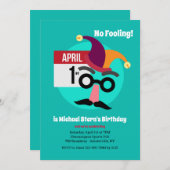 No Furing Birthdayパーティー 招待状 (正面/裏面)