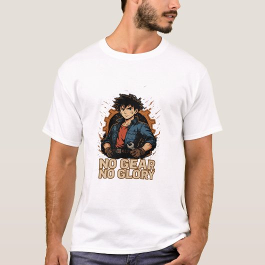 No Gear N Glory Tシャツ (正面)