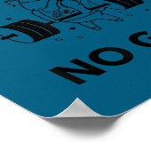 No Glitter No Gain Funny Gym Workout Motivational  ポスター (角)