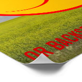 No GMOポスター生物学的災害［有害物質］パーソナライズされたNo GMOシンボルや象徴 ポスター (角)