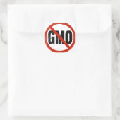No GMO, Non GMO, March Against Monsanto スクエアシール (バッグ)