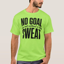 No Goal Met Minimalist Accountability & Success Mi Tシャツ
