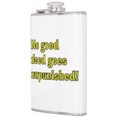 No good deed goes unpunished フラスク (左)