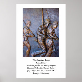 No Greater Love 2026 Art Show Poster ポスター