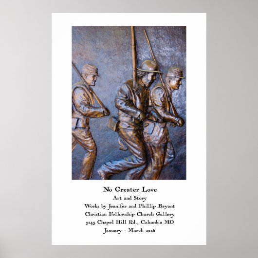 No Greater Love 2026 Art Show Poster ポスター (正面)