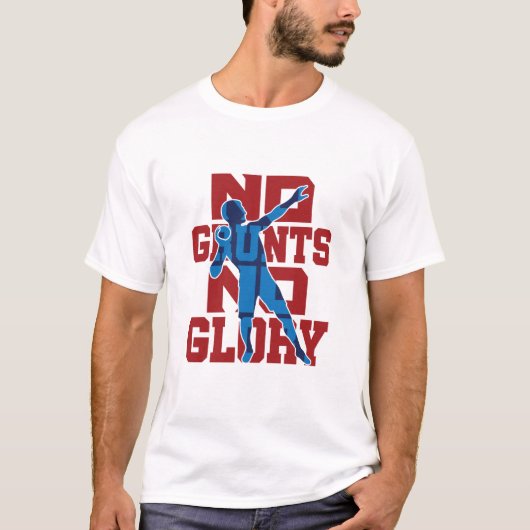 No Grunts No Glory Shot Put Track and Field Tシャツ (正面)