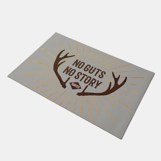 No Guts No Story Hunters ドアマット (アングル)