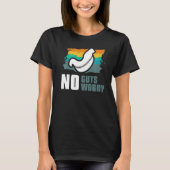No Guts No Worry Bariatric Gastric Surgery Tシャツ (正面)