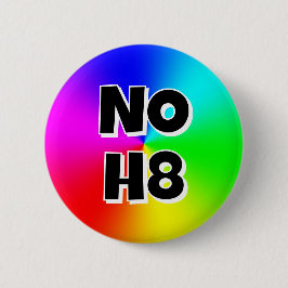 NO H8 缶バッジ