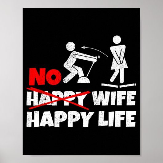 No Happy Wife Happy Life Wids花婿マリグ ポスター (正面)