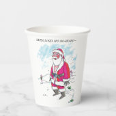 No Ho-Ho w文字紙カップ 紙コップ (正面)