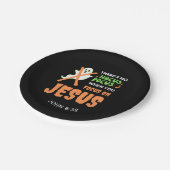 NO HOCUS POCUS CHRISTIANハロウィーン ペーパープレート (アングル)