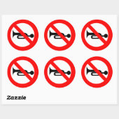 No Honking ラウンドシール (シート)