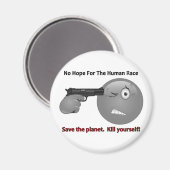 No Hope絵文字ロゴ マグネット (正面/裏面)