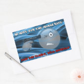 No Hope Smoky Blueステッカー 長方形シール (封筒)