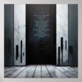 NO HOW詩哲学ポスター ポスター (正面)