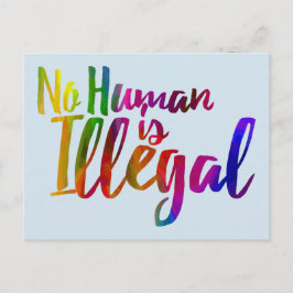 No Human Is Illegalはがき ポストカード