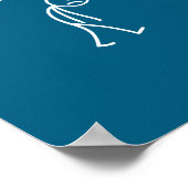 No Hunting Today Sad Stickman Funny For Hunters  ポスター (角)