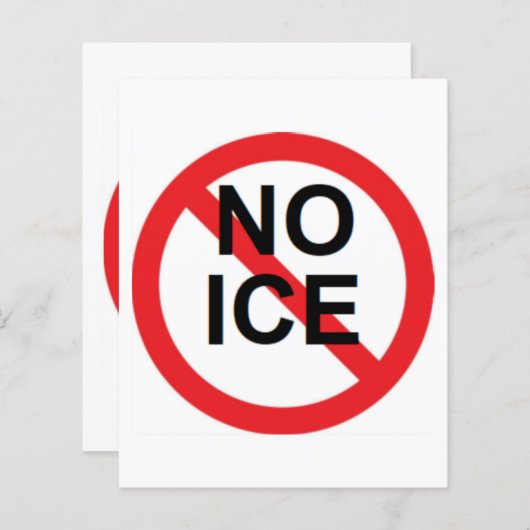 NO ICE  (正面/裏面)