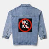 NO ICE  デニムジャケット (裏面)