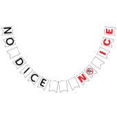 NO ICE  バンティングフラッグ (全)