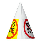 NO ICE  パーティーハット (裏面)