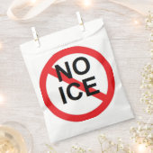 NO ICE フェイバーバッグ (クリップ留めされた状態)