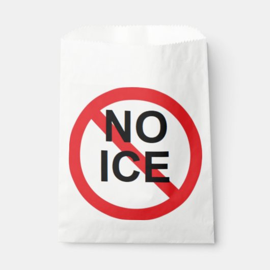 NO ICE フェイバーバッグ (正面)