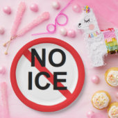 NO ICE  ペーパープレート (パーティー)