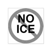 NO ICE 木製スタンプ ラバースタンプ (インプリント)