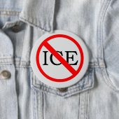 "NO ICE" Button 缶バッジ (インサイチュ)