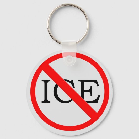 "NO ICE" Keychain キーホルダー (裏面)
