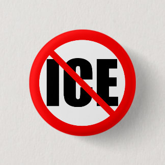 "NO ICE" protest 缶バッジ
