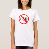 "NO ICE" Women's T-Shirt Tシャツ (正面)