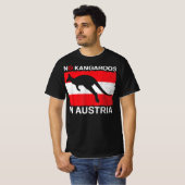 No Kangaroos In Austria T-Shirt Funny Gift T-Shirt Tシャツ (正面フル)