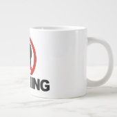 「NO KARENING」ジャンボ20oz ジャンボコーヒーマグカップ (右)