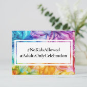 NO KIDS 結婚's Ethereal開花 エンクロージャーカード (スタンド正面)