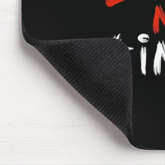 No King Funny Quote Retro Creative Style マウスパッド (コーナー)