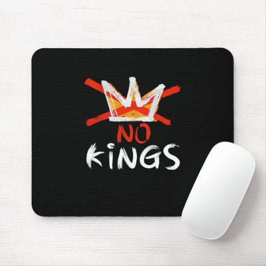 No King Funny Quote Retro Creative Style マウスパッド (マウス)