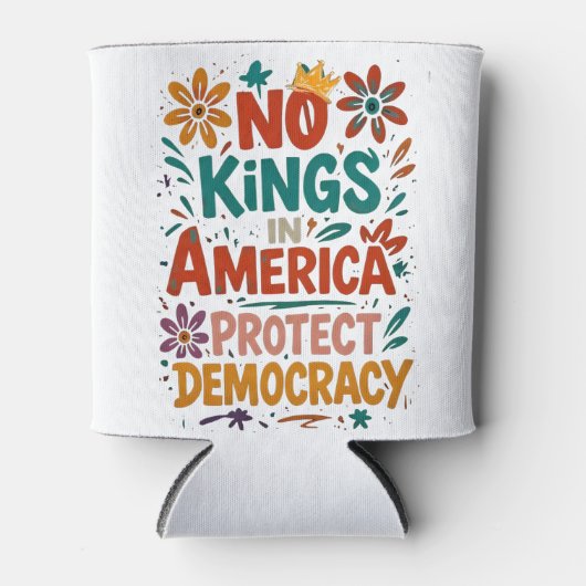 No King In America American Democracy 缶クーラー (正面)