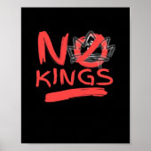 No King Simple Clean Design ポスター (正面)