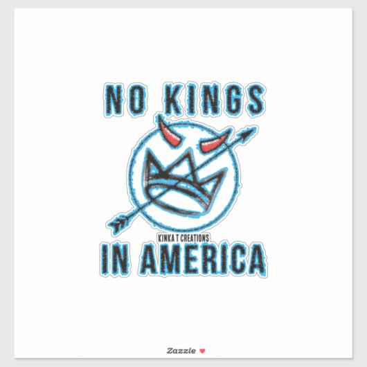 No King Turq シール (シート)