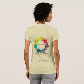 No Kingsの女性用Tシャツ Tシャツ (裏面フル)