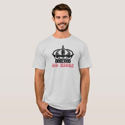 No Kings2 Tシャツ (正面フル)