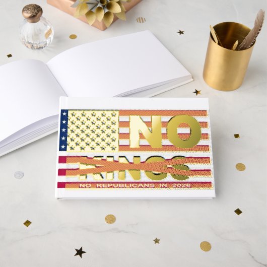 NO KINGS ゲストブック (正面見開き)