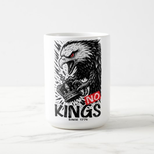 NO KINGS  コーヒーマグカップ (中央)